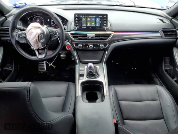 2019 Honda Accord Sport with VIN 1HGCV2E30KA024858, listed as a Copart auction lot 45764745 with 75,895 mi miles and Salvage title. Bid and sale history available at DreamBid. Image 8.