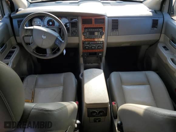2007 Dodge Durango SLT with VIN 1D8HB48P67F559535, listed as a Copart auction lot 80157245 with 203,949 mi miles and Salvage title. Bid and sale history available at DreamBid. Image 8.