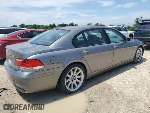 2006 BMW 7 Series 750Li с VIN WBAHN83536DT62509, выставлен на аукционе Copart как лот 66338955 с пробегом 101 530 миль миль и Чистый • Clean title. История ставок и продаж доступна на DreamBid. Изображение 3.