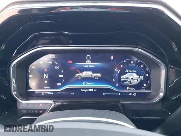 2025 Chevrolet Silverado 1500 with VIN 3GCPKKEK4SG306616, listed as a Copart auction lot 62552835 with 717 mi miles and Salvage title. Bid and sale history available at DreamBid. Image 9.