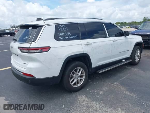 2023 Jeep Grand Cherokee Laredo z VIN 1C4RJJAG4P8790548, wystawiony jako IAAI lot #42763270 z przebiegiem 21 252 mil mil oraz . Historia ofert i sprzedaży dostępna na DreamBid. Obrazek 4.