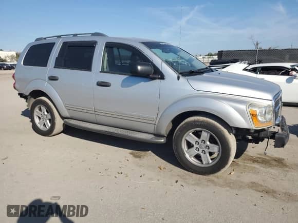 2006 Dodge Durango Limited with VIN 1D8HD58276F105510, listed as a Copart auction lot 46140705 with 224,114 mi miles and Salvage title. Bid and sale history available at DreamBid. Image 4.