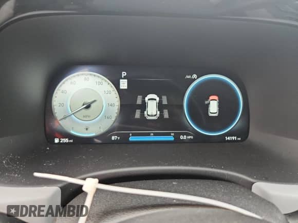 2023 Hyundai Palisade SEL with VIN KM8R4DGE6PU610519, listed as a Copart auction lot 63813315 with 14,191 mi miles and Salvage title. Bid and sale history available at DreamBid. Image 9.