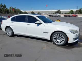2013 BMW 7 Series 740Li with VIN WBAYE4C56DD137068, listed as a IAAI auction lot 43089051 with 161,989 mi miles and . Bid and sale history available at DreamBid. Image 1.