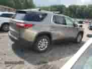 2018 Chevrolet Traverse LT Cloth z VIN 1GNEVGKW6JJ108093, wystawiony jako Copart lot #64398255 z przebiegiem 123 146 mil mil oraz Szkoda całkowita • Salvage title. Historia ofert i sprzedaży dostępna na DreamBid. Obrazek 3.