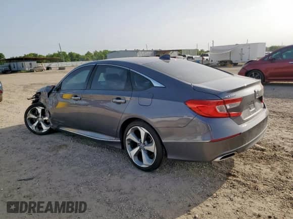 2020 Honda Accord Touring with VIN 1HGCV2F98LA011943, listed as a Copart auction lot 63140975 with 59,202 mi miles and Salvage title. Bid and sale history available at DreamBid. Image 2.