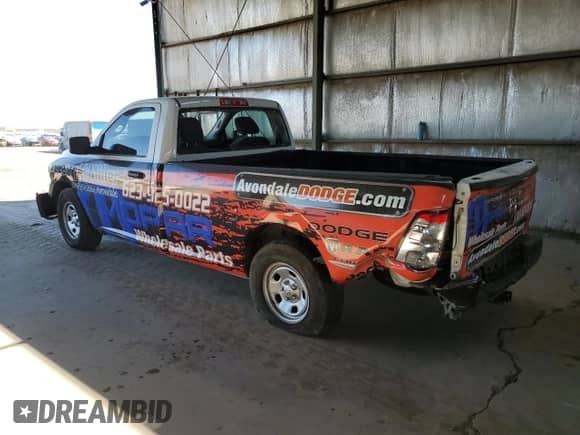2021 Ram 1500 Tradesman с VIN 3C6JR6DGXMG512975, выставлен на аукционе Copart как лот 47954095 с пробегом 127 118 миль миль и Списание • Salvage title. История ставок и продаж доступна на DreamBid. Изображение 2.
