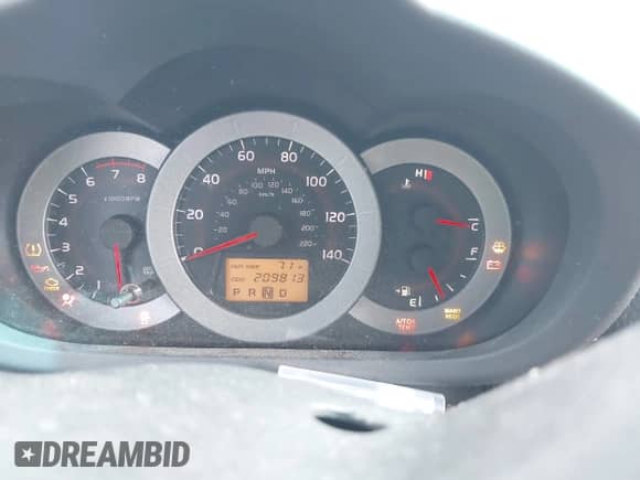 2008 Toyota RAV4 Sport with VIN JTMBD32V386070897, listed as a IAAI auction lot 42966737 with 209,813 mi miles and . Bid and sale history available at DreamBid. Image 7.