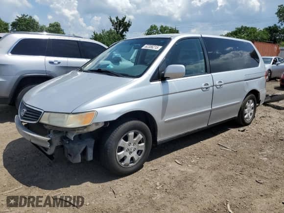 2001 Honda Odyssey LX с VIN 2HKRL185X1H616779, выставлен на аукционе Copart как лот 62356215 с пробегом Не указан миль и Списание • Salvage title. История ставок и продаж доступна на DreamBid. Изображение 1.
