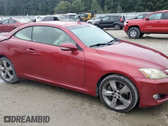 2010 Lexus IS 350 C с VIN JTHFE2C26A2502004, выставлен на аукционе Copart как лот 80638235 с пробегом 100 541 миль миль и Списание • Salvage title. История ставок и продаж доступна на DreamBid. Изображение 4.