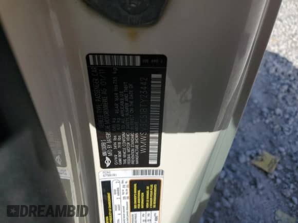 2011 MINI Hardtop S with VIN WMWSV3C51BTY23442, listed as a Copart auction lot 69919925 with Not provided miles and Salvage title. Bid and sale history available at DreamBid. Image 12.