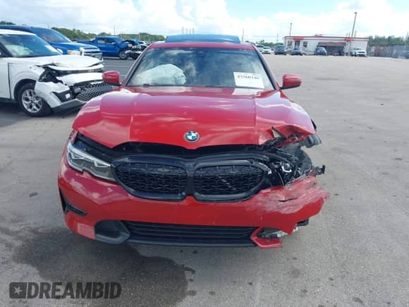 2020 BMW 3 Series 330i with VIN 3MW5R1J01L8B25337, listed as a IAAI auction lot 43360246 with 99,986 mi miles and . Bid and sale history available at DreamBid. Image 12.