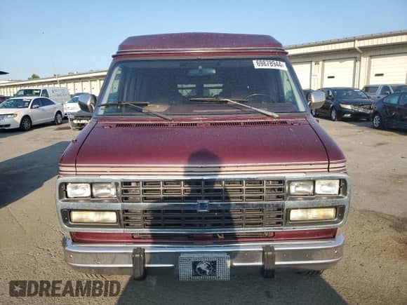 1993 Chevrolet Chevy Van с VIN 1GBEG25K8PF357638, выставлен на аукционе Copart как лот 69878944 с пробегом 170 004 миль миль и Списание • Salvage title. История ставок и продаж доступна на DreamBid. Изображение 5.