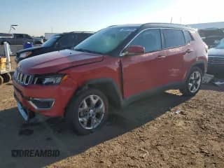 2021 Jeep Compass Limited with VIN 3C4NJDCB7MT579651, listed as a Copart auction lot 68487445 with 59,579 mi miles and Salvage title. Bid and sale history available at DreamBid. Image 1.
