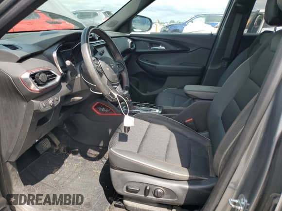 2023 Chevrolet TrailBlazer RS with VIN KL79MUSL6PB170739, listed as a Copart auction lot 57444925 with 44,638 mi miles and Salvage title. Bid and sale history available at DreamBid. Image 7.