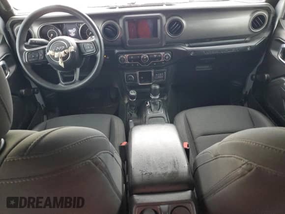 2022 Jeep Wrangler Sport с VIN 1C4HJXAG8NW181325, выставлен на аукционе Copart как лот 82700694 с пробегом 27 763 миль миль и Списание • Salvage title. История ставок и продаж доступна на DreamBid. Изображение 8.