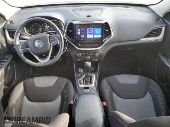 2014 Jeep Cherokee Latitude with VIN 1C4PJMCS7EW224919, listed as a Copart auction lot 81102395 with 103,155 mi miles and Salvage title. Bid and sale history available at DreamBid. Image 8.
