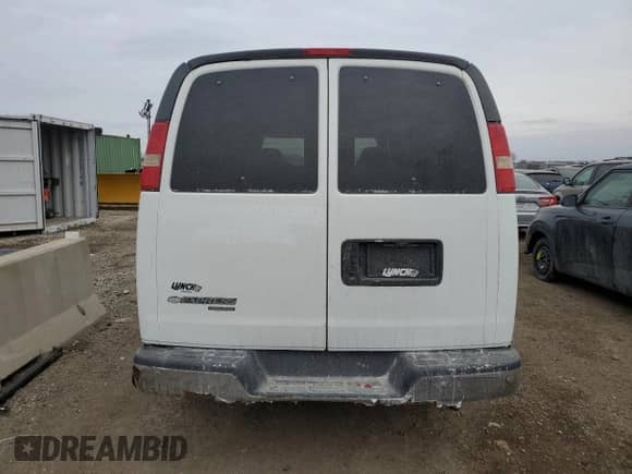 2009 Chevrolet Express Passenger с VIN 1GAHG35K291173593, выставлен на аукционе Copart как лот 43442085 с пробегом Не указан миль и Списание • Salvage title. История ставок и продаж доступна на DreamBid. Изображение 6.