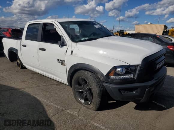 2024 Ram 1500 Warlock with VIN 1C6RR6LG2RS156154, listed as a Copart auction lot 87373345 with Not provided miles and Non repairable. Bid and sale history available at DreamBid. Image 4.