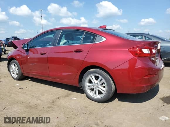 2017 Chevrolet Cruze LT with VIN 1G1BE5SM1H7130100, listed as a Copart auction lot 70006095 with 78,778 mi miles and Non repairable. Bid and sale history available at DreamBid. Image 2.