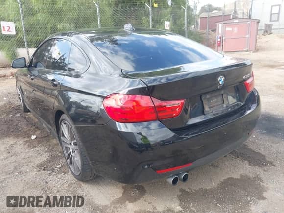 2017 BMW 4 Series 430i with VIN WBA4F7C58HG437888, listed as a IAAI auction lot 43429621 with 169,091 mi miles and . Bid and sale history available at DreamBid. Image 3.