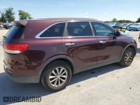 2016 Kia Sorento L with VIN 5XYPG4A32GG128724, listed as a Copart auction lot 65894985 with 191,806 mi miles and Salvage title. Bid and sale history available at DreamBid. Image 3.