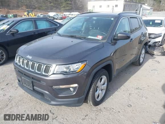 2020 Jeep Compass Latitude with VIN 3C4NJCBB9LT130367, listed as a IAAI auction lot 41268917 with 44,892 mi miles and . Bid and sale history available at DreamBid. Image 17.