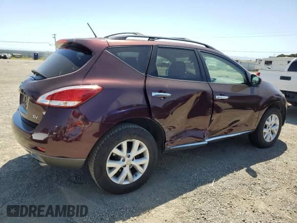 2013 Nissan Murano LE с VIN JN8AZ1MU1DW213821, выставлен на аукционе Copart как лот 58426155 с пробегом 191 565 миль миль и Списание • Salvage title. История ставок и продаж доступна на DreamBid. Изображение 3.