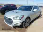 2015 Hyundai Genesis Coupe 3.8L Base with VIN KMHHT6KJXFU128973, listed as a IAAI auction lot 42739310 with 131,501 mi miles and . Bid and sale history available at DreamBid. Image 16.