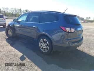 2014 Chevrolet Traverse LT z VIN 1GNKRGKDXEJ199901, wystawiony jako IAAI lot #43333925 z przebiegiem 173 448 mil mil oraz . Historia ofert i sprzedaży dostępna na DreamBid. Obrazek 3.