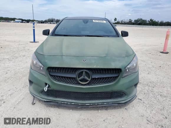 2018 Mercedes-Benz CLA 250 with VIN WDDSJ4GB0JN603643, listed as a Copart auction lot 84792635 with 100,330 mi miles and Salvage title. Bid and sale history available at DreamBid. Image 5.