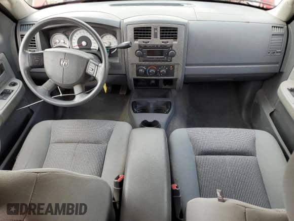 2007 Dodge Dakota SLT with VIN 1D7HE42K97S195093, listed as a Copart auction lot 81133015 with 132,799 mi miles and Salvage title. Bid and sale history available at DreamBid. Image 8.