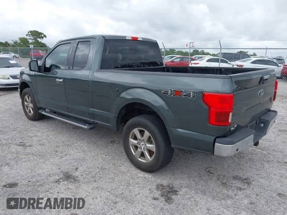 2018 Ford F-150 XL z VIN 1FTEX1EB9JKE64038, wystawiony jako IAAI lot #42388643 z przebiegiem 74 749 mil mil oraz . Historia ofert i sprzedaży dostępna na DreamBid. Obrazek 3.
