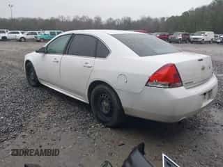 2013 Chevrolet Impala Police with VIN 2G1WD5E33D1210058, listed as a IAAI auction lot 41574143 with 156,643 mi miles and . Bid and sale history available at DreamBid. Image 3.