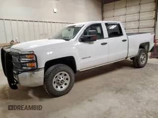 2019 Chevrolet Silverado 2500HD Work Truck z VIN 1GC1KREG2KF108094, wystawiony jako Copart lot #63838595 z przebiegiem 137 854 mil mil oraz Czysty tytuł • Clean title. Historia ofert i sprzedaży dostępna na DreamBid. Obrazek 1.