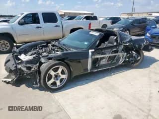 2008 Chevrolet Corvette with VIN 1G1YY25W185101012, listed as a Copart auction lot 68027835 with Not provided miles and Salvage title. Bid and sale history available at DreamBid. Image 1.
