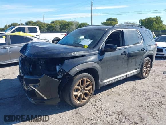 2023 Honda Pilot Elite с VIN 5FNYG1H87PB045057, выставлен на аукционе IAAI как лот 41748553 с пробегом 44 329 миль миль и . История ставок и продаж доступна на DreamBid. Изображение 18.