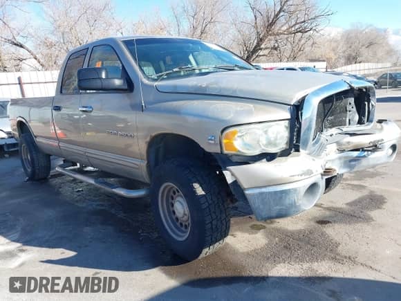 2003 Dodge RAM with VIN 3D3KU28673G752092, listed as a IAAI auction lot 41422294 with Not provided miles and . Bid and sale history available at DreamBid. Image 1.