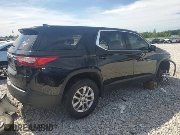 2020 Chevrolet Traverse LS z VIN 1GNEVLKW0LJ240438, wystawiony jako Copart lot #58649684 z przebiegiem Nie podano mil oraz Nie do naprawy • Non repairable. Historia ofert i sprzedaży dostępna na DreamBid. Obrazek 3.