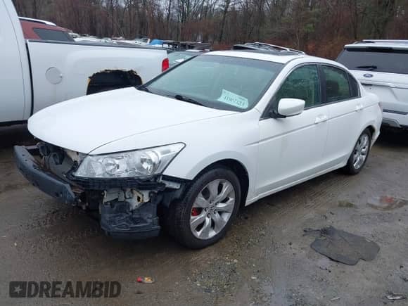 2010 Honda Accord EX-L с VIN 1HGCP2F86AA188070, выставлен на аукционе IAAI как лот 41805684 с пробегом 150 560 миль миль и . История ставок и продаж доступна на DreamBid. Изображение 2.