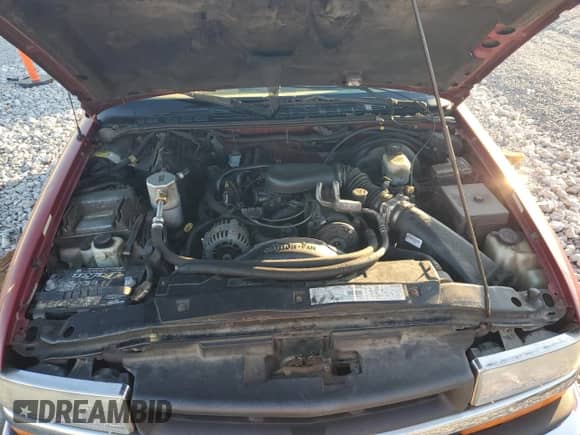 2001 Chevrolet Blazer LS z VIN 1GNCT18W51K123809, wystawiony jako Copart lot #86491294 z przebiegiem 211 514 mil mil oraz Szkoda całkowita • Salvage title. Historia ofert i sprzedaży dostępna na DreamBid. Obrazek 12.