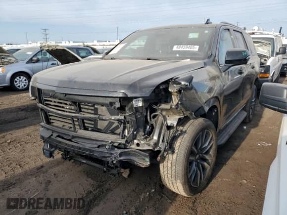 2021 Cadillac Escalade Sport z VIN 1GYS4FKL2MR253923, wystawiony jako Copart lot #48459405 z przebiegiem 34 975 mil mil oraz Szkoda całkowita • Salvage title. Historia ofert i sprzedaży dostępna na DreamBid. Obrazek 1.