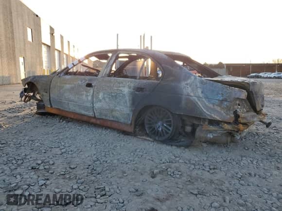 2002 BMW 5 Series 530i with VIN WBADT53432CE93887, listed as a Copart auction lot 48409015 with Not provided miles and Salvage title. Bid and sale history available at DreamBid. Image 2.