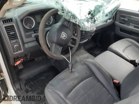 2013 Ram 1500 Tradesman with VIN 3C6JR6DG7DG577041, listed as a Copart auction lot 70975954 with Not provided miles and Salvage title. Bid and sale history available at DreamBid. Image 8.