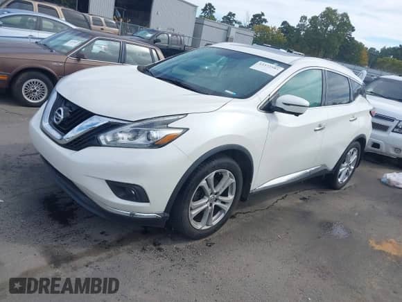 2016 Nissan Murano S с VIN 5N1AZ2MG9GN145561, выставлен на аукционе IAAI как лот 43372585 с пробегом 102 070 миль миль и . История ставок и продаж доступна на DreamBid. Изображение 2.