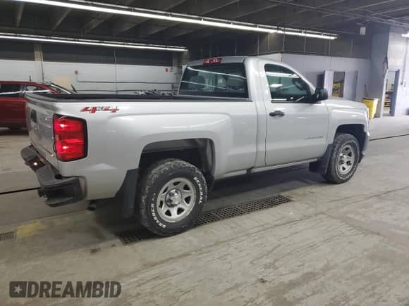 2018 Chevrolet Silverado 1500 Work Truck with VIN 1GCNKNEC6JZ343957, listed as a Copart auction lot 55231465 with 69,099 mi miles and Salvage title. Bid and sale history available at DreamBid. Image 3.