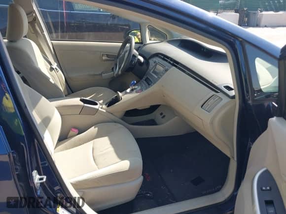 2012 Toyota Prius Three with VIN JTDKN3DU4C1484049, listed as a IAAI auction lot 42860660 with 212,791 mi miles and . Bid and sale history available at DreamBid. Image 5.