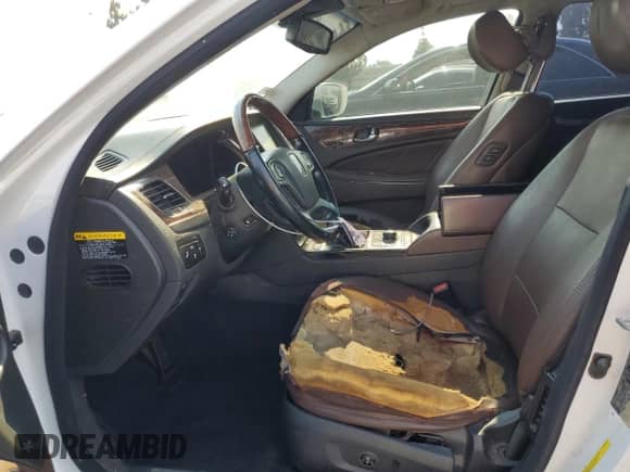 2014 Hyundai Equus Ultimate with VIN KMHGH4JH9EU074936, listed as a Copart auction lot 67822645 with 102,807 mi miles and Salvage title. Bid and sale history available at DreamBid. Image 7.