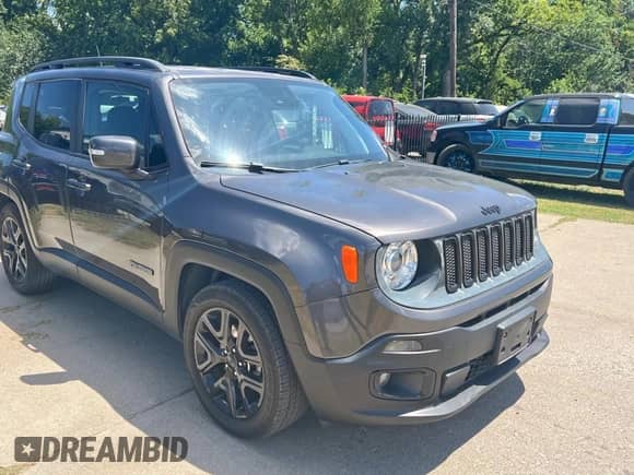 2018 Jeep Renegade Altitude с VIN ZACCJABB7JPG74043, выставлен на аукционе Copart как лот 69500015 с пробегом 25 125 миль миль и Чистый • Clean title. История ставок и продаж доступна на DreamBid. Изображение 1.