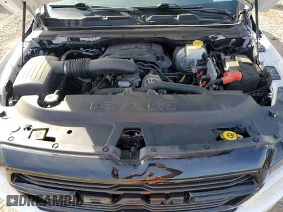 2021 Ram 1500 Big Horn with VIN 1C6SRFMT0MN663350, listed as a Copart auction lot 81972395 with 81,101 mi miles and Salvage title. Bid and sale history available at DreamBid. Image 11.